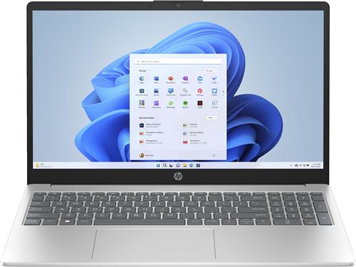 HP 15-fd0073nl Intel Core i7 i7-1255U Computer portatile 39,6 cm (15.6) Full HD 16 GB DDR4-SDRAM 512 GB SSD Wi-Fi 6E (802.11ax) Windows 11 Home Argento