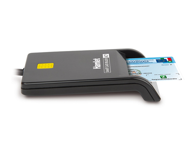 Hamlet HUSCR-ACY lettore di card readers Interno USB USB Type-A/USB Type-C Nero