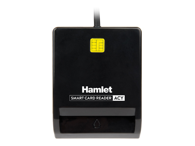 Hamlet HUSCR-ACY lettore di card readers Interno USB USB Type-A/USB Type-C Nero