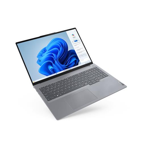 Lenovo ThinkBook 16 Intel Core Ultra 7 155H Computer portatile 40,6 cm (16) WUXGA 32 GB LPDDR5-SDRAM 1 TB SSD Wi-Fi 6E (802.11ax) Windows 11 Pro Grigio
