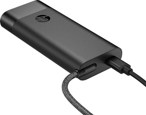 HP 110W USB-C Laptop Charger adattatore e invertitore Nero