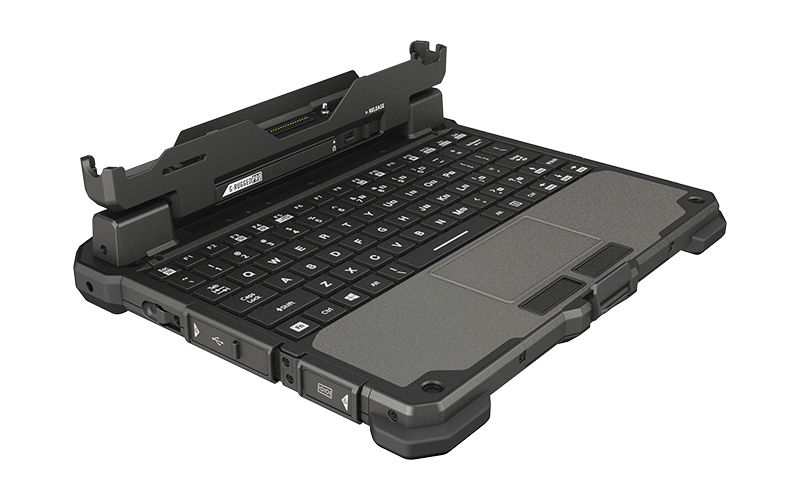 Getac GDKBBH tastiera per dispositivo mobile Tedesco Nero, Argento