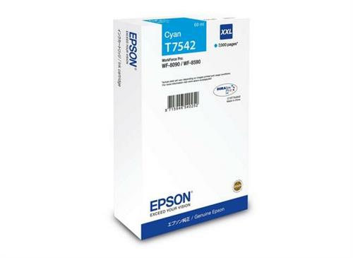 Epson T7542 cartuccia d'inchiostro 1 pz Originale Rendimento ultra elevato Ciano