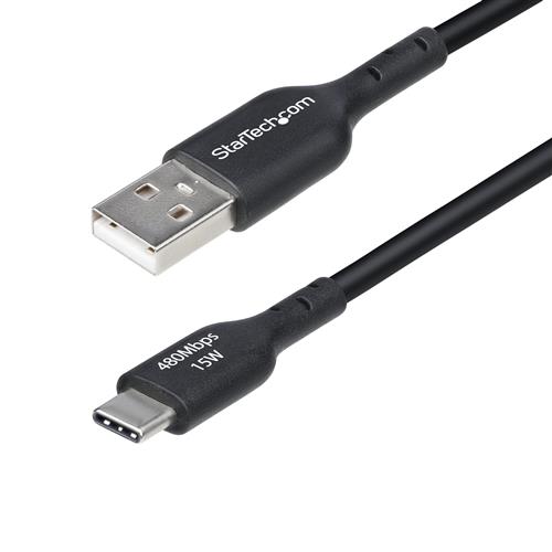 StarTech.com USB2AC2MNC cavo USB USB A USB C Nero