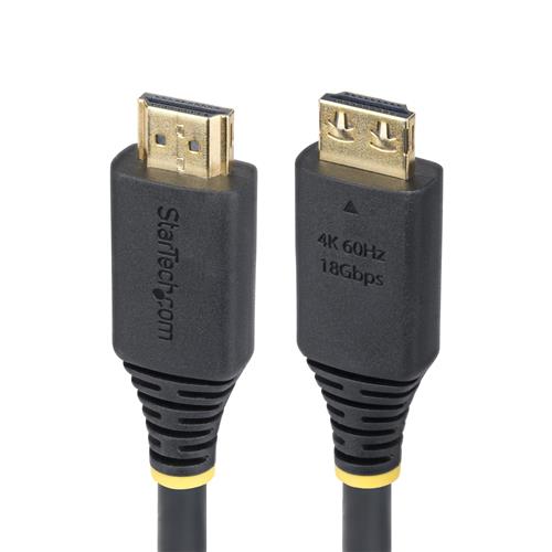 StarTech.com HDMI2-CABLE-GRIP-6F cavo HDMI HDMI tipo A (Standard) Nero