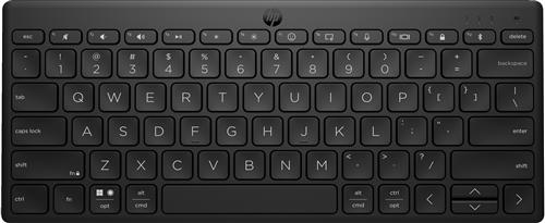 HP 355 Compact Multi-Device Bluetooth Keyboard tastiera Casa Nero