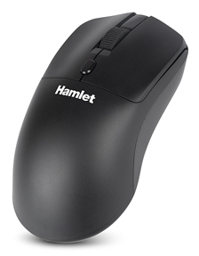 Hamlet XMICEBTW-RB mouse Casa Ambidestro RF senza fili + Bluetooth Ottico 1600 DPI