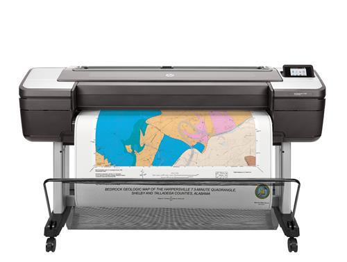 DESIGNJET T1700 PS PRINTER SCATOLA APERTA E DANNEGGIATA