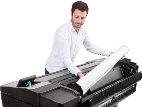 DESIGNJET T1700 PS PRINTER SCATOLA APERTA E DANNEGGIATA