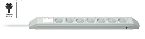 DI-STRIP D COMPACT 7SOCKETS