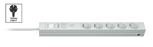 DI-STRIP D SAFETY STA 5SOCKETS
