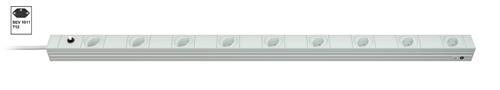 Vertiv Knürr PDU DI-STRIP, Basic, 0U/1U, ingresso SEV1011 T12 230V 10A, uscite (9) Tipo 13