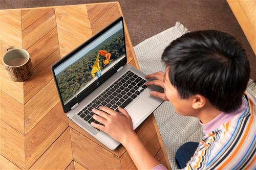 HP Chromebook x360 14a-ca0019nl Intel® Celeron® N4120 35,6 cm (14