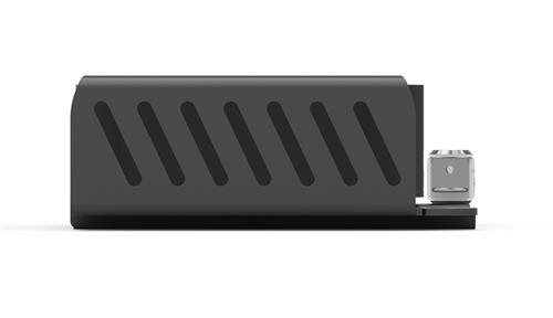 APPLE TV SECURITY MOUNT 4TH 4K 1-2ND GEN 2018-21+CABLE LOCK BLK