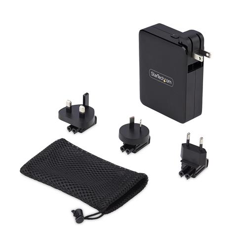 CARICABATT. USB-C DA 140W GAN ALIMENTATORE PD 3.1 USB-C/USB-A