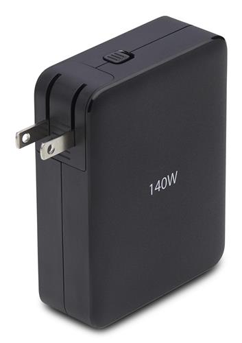 CARICABATT. USB-C DA 140W GAN ALIMENTATORE PD 3.1 USB-C/USB-A