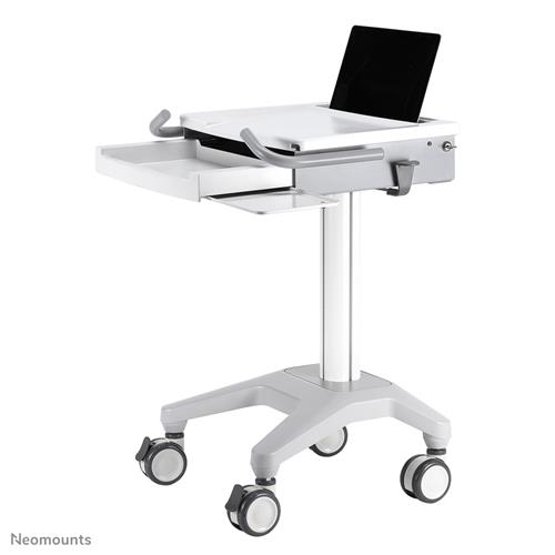 CARRELLO PORTATLE MEDICALE PER LAPTOP TASTIERA E MOUSE