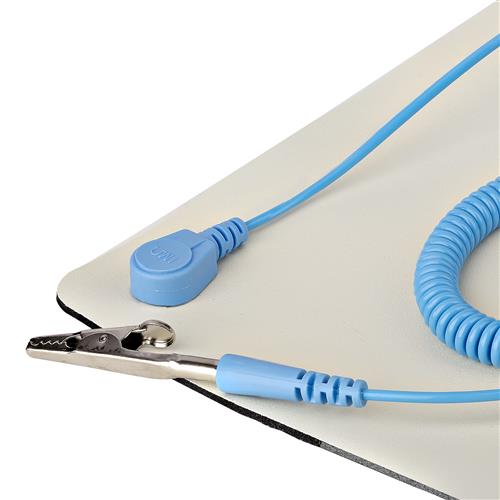 StarTech.com LG-ANTI-STATIC-MAT tappetino antistatico Beige Cloruro di polivinile (PVC) 1 pz