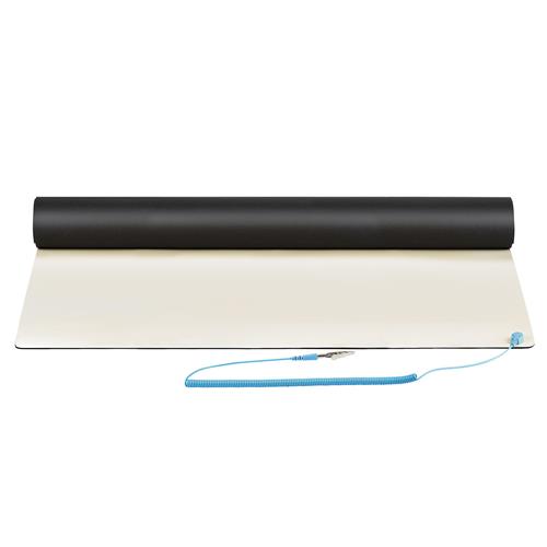 StarTech.com LG-ANTI-STATIC-MAT tappetino antistatico Beige Cloruro di polivinile (PVC) 1 pz