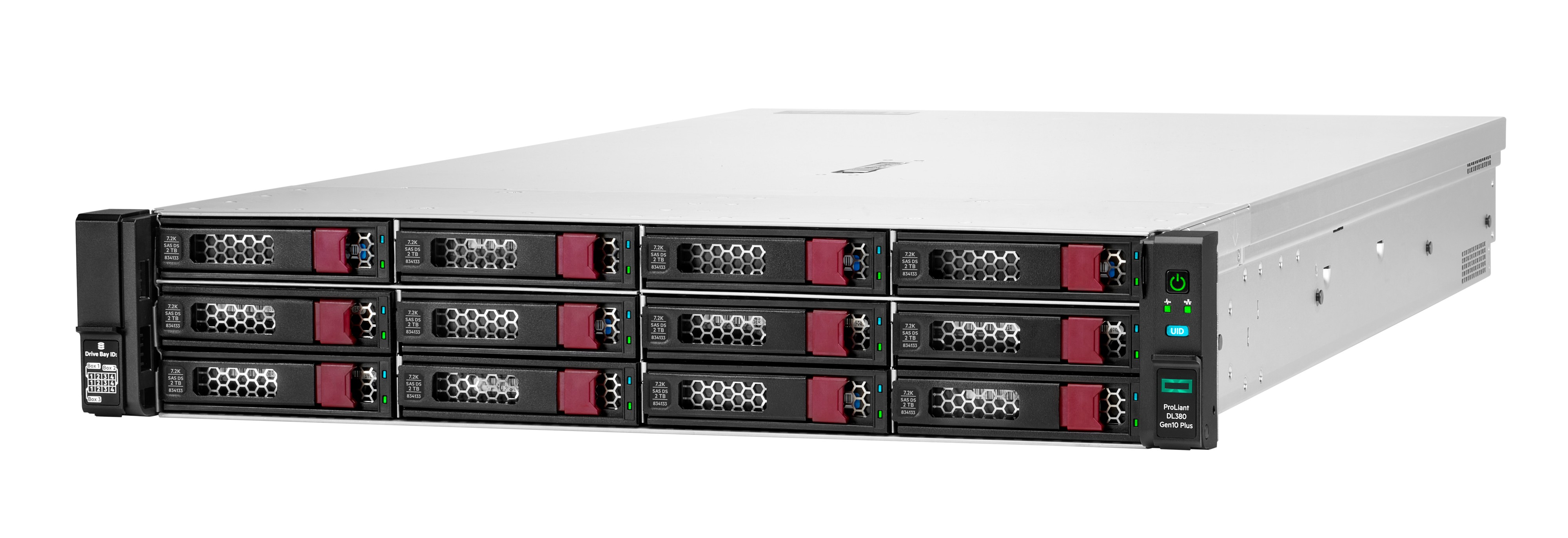 HPE ProLiant DL380 Gen10 Plus 4310 12c 1P 2x32GB-R SR416i-a 2x480GB SATA SSD 2x800W PS EU Server