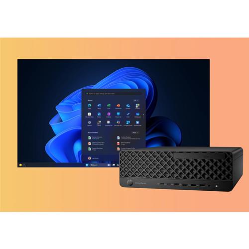 HP EliteDesk 8 G1i Wolf Pro Security Edition Intel Core Ultra 7 265 16 GB DDR5-SDRAM 512 GB SSD Windows 11 Pro SFF PC AI PC Nero