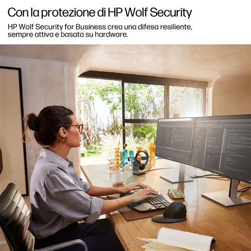 HP EliteDesk 8 G1i Wolf Pro Security Edition Intel Core Ultra 7 265 32 GB DDR5-SDRAM 1 TB SSD Windows 11 Pro Tower PC AI PC Nero