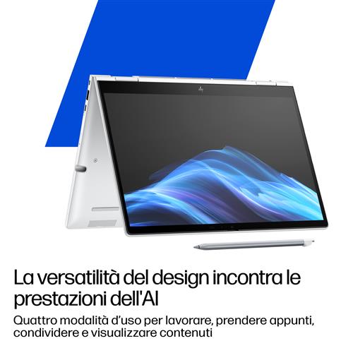 HP EliteBook 8 Flip G1i AI Intel Core Ultra 7 255U Ibrido (2 in 1) 33,8 cm (13.3