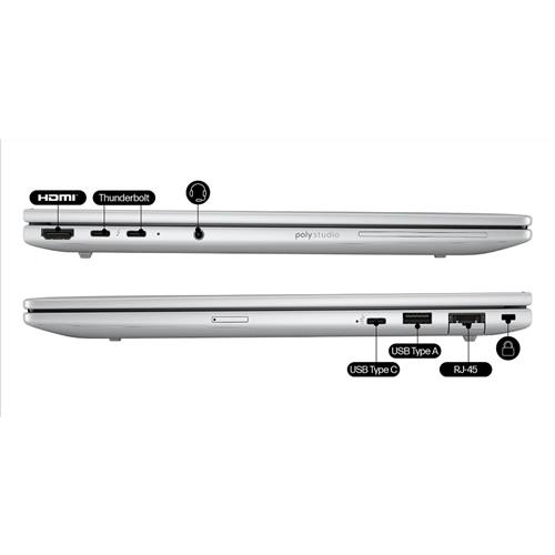 HP EliteBook 8 G1i Intel Core Ultra 7 255U Computer portatile 35,6 cm (14