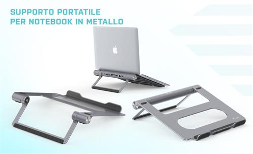 i-tec Metal C31METALDOCKPADPD replicatore di porte e docking station per laptop Cablato USB 3.2 Gen 1 (3.1 Gen 1) Type-C Grigio