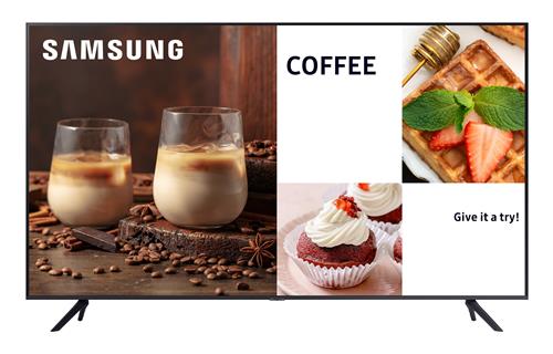 Samsung BE75C-H Pannello piatto per segnaletica digitale 190,5 cm (75) LED Wi-Fi 4K Ultra HD Nero Processore integrato Tizen