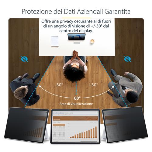 FILTRO PRIVACY PER SURFACE PRO SCHERMO/PELLICOLA PROTETTIVA 13I