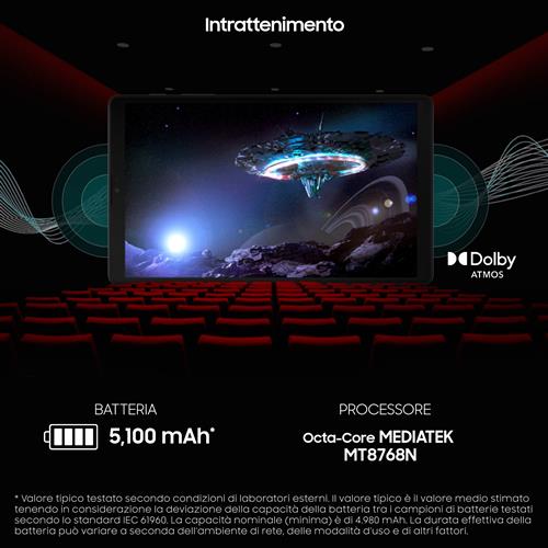 Samsung Galaxy Tab A7 Lite SM-T220 Mediatek 32 GB 22,1 cm (8.7