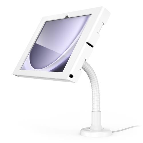 GALAXY TAB A9+ APEX ENCLOSURE FLEX ARM MOUNT - WHITE