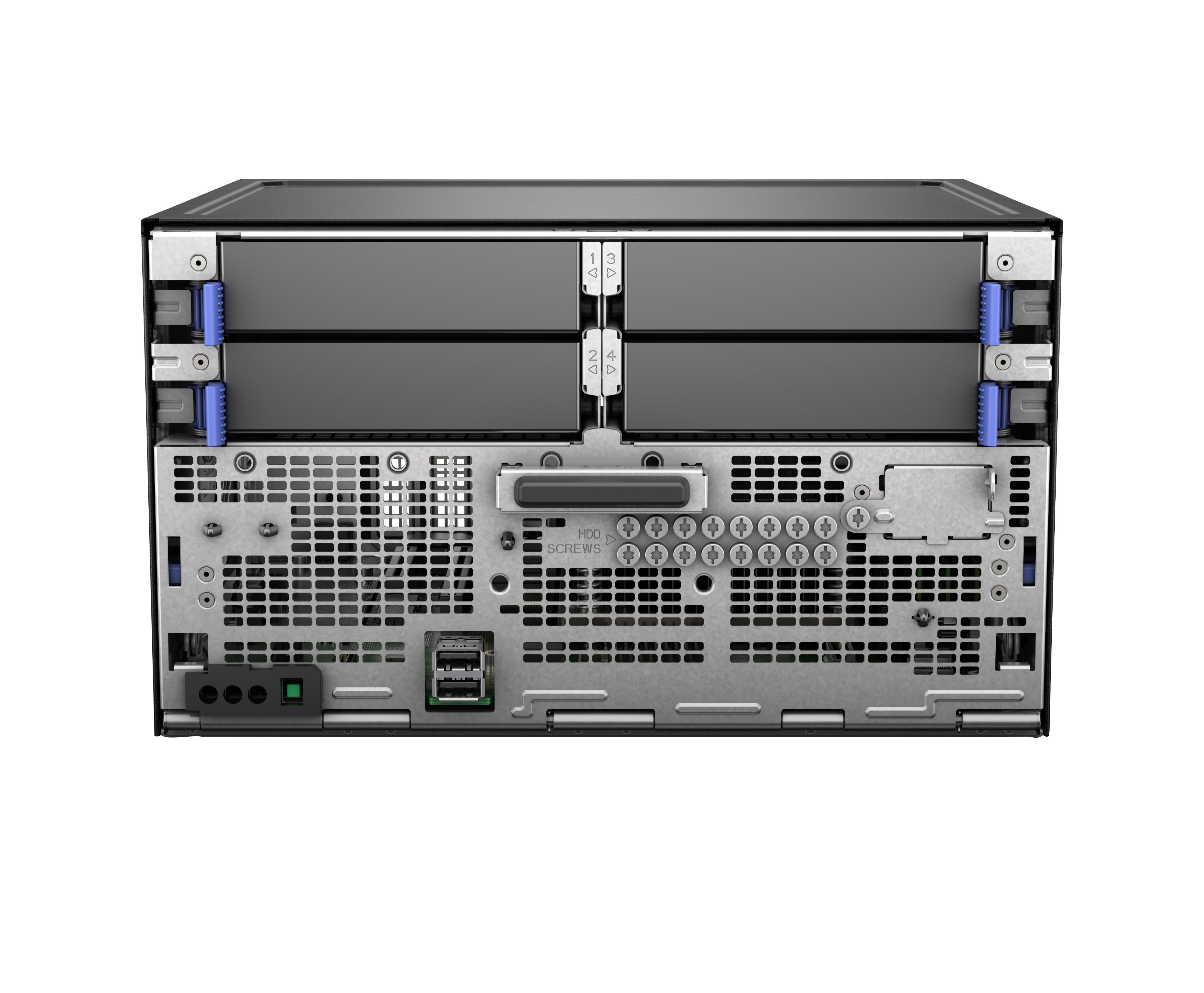 HPE ProLiant MicroServer Gen11 E-2434 4-core 1P 16GB-U VROC 4LFF-NHP 1TB 180W External PS Server