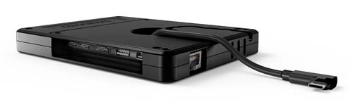 IPAD 10TH SPACE ENCLOSURE TILTING STAND 8IN PLUS HUB BLACK