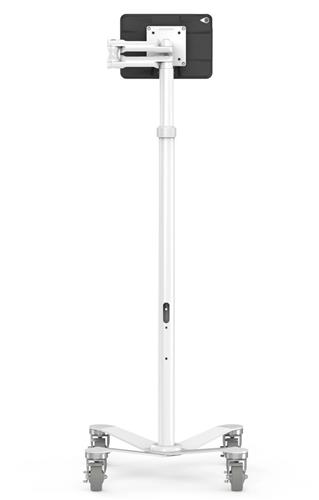 IPAD 10TH-11TH (A16) GEN POWER MOVE MEDICAL ROLLING CART EXT BL