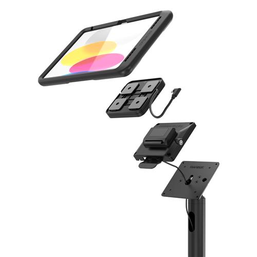 IPAD 10TH-11TH (A16) GEN POWER MOVE SWIFT FLOOR STAND BLACK