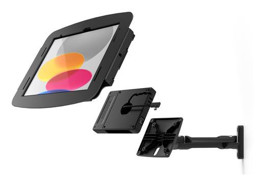IPAD 10TH-11TH A16 GEN SPACE EN SWING WALL MOUNT PLUS HUB BLACK