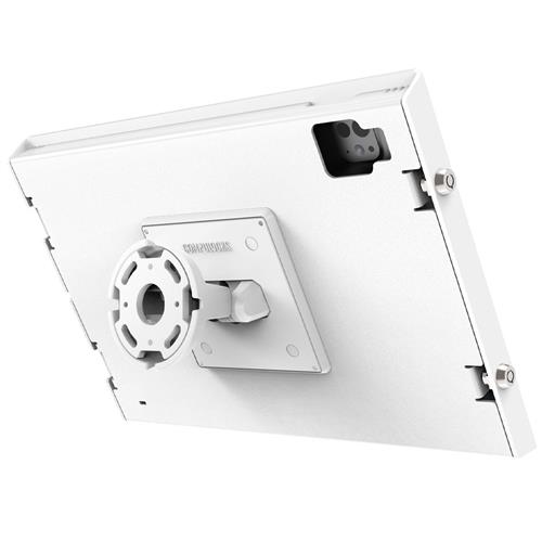 IPAD PRO M4 13IN (2024) APEX ENCLOSURE TILTING WALL MOUNT WHT
