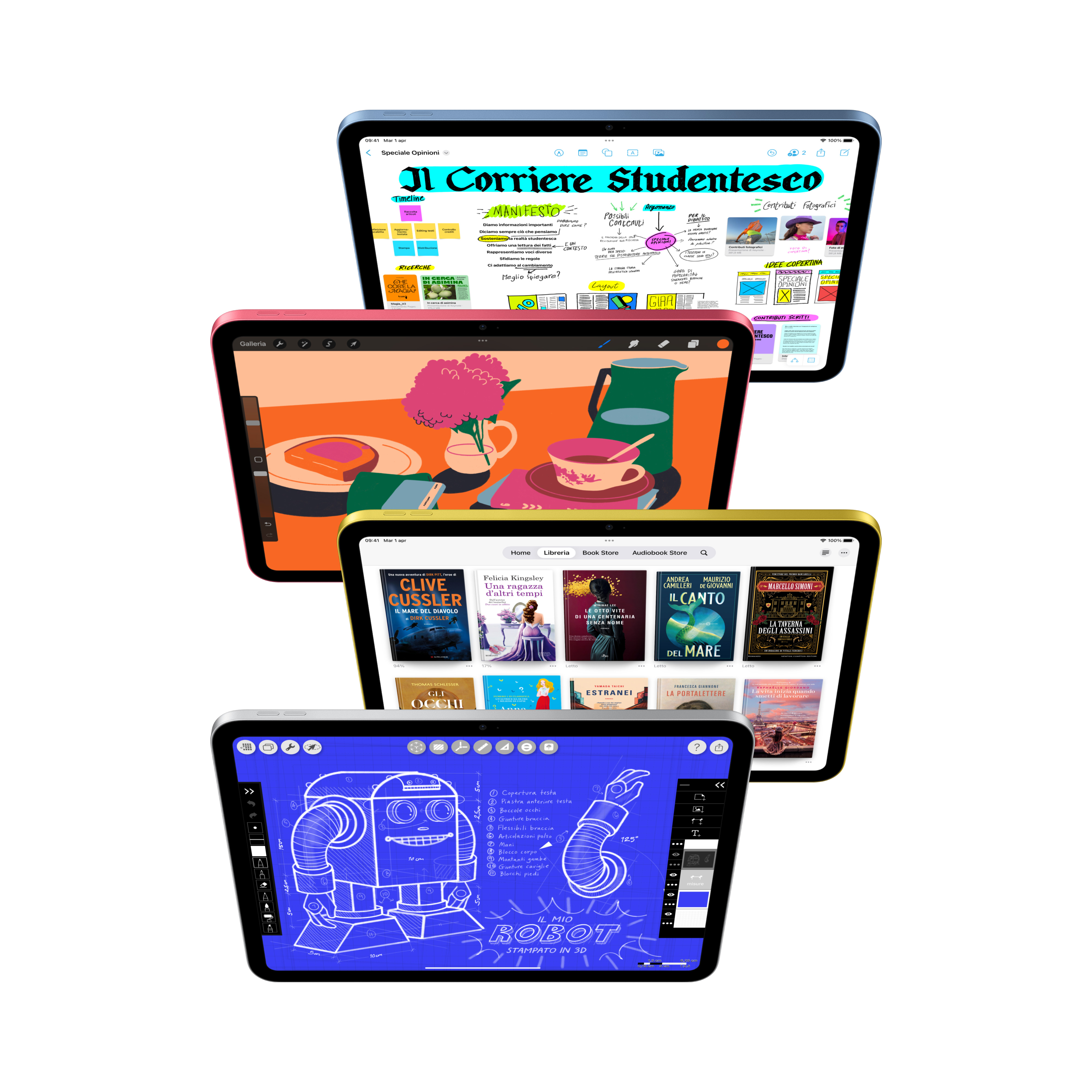 Apple iPad 11'' Wi-Fi 256GB Blu