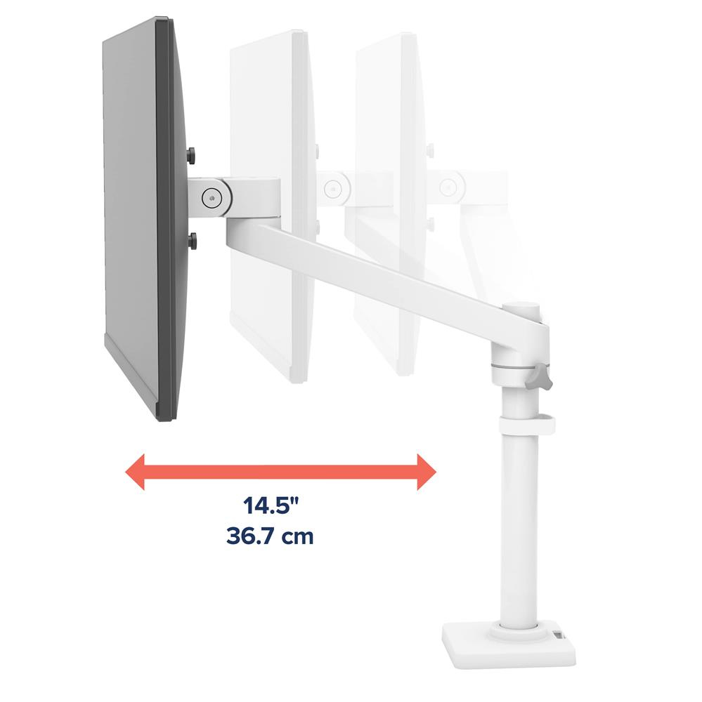 Ergotron NX Series NX MONITOR ARM WHITE 86,4 cm (34