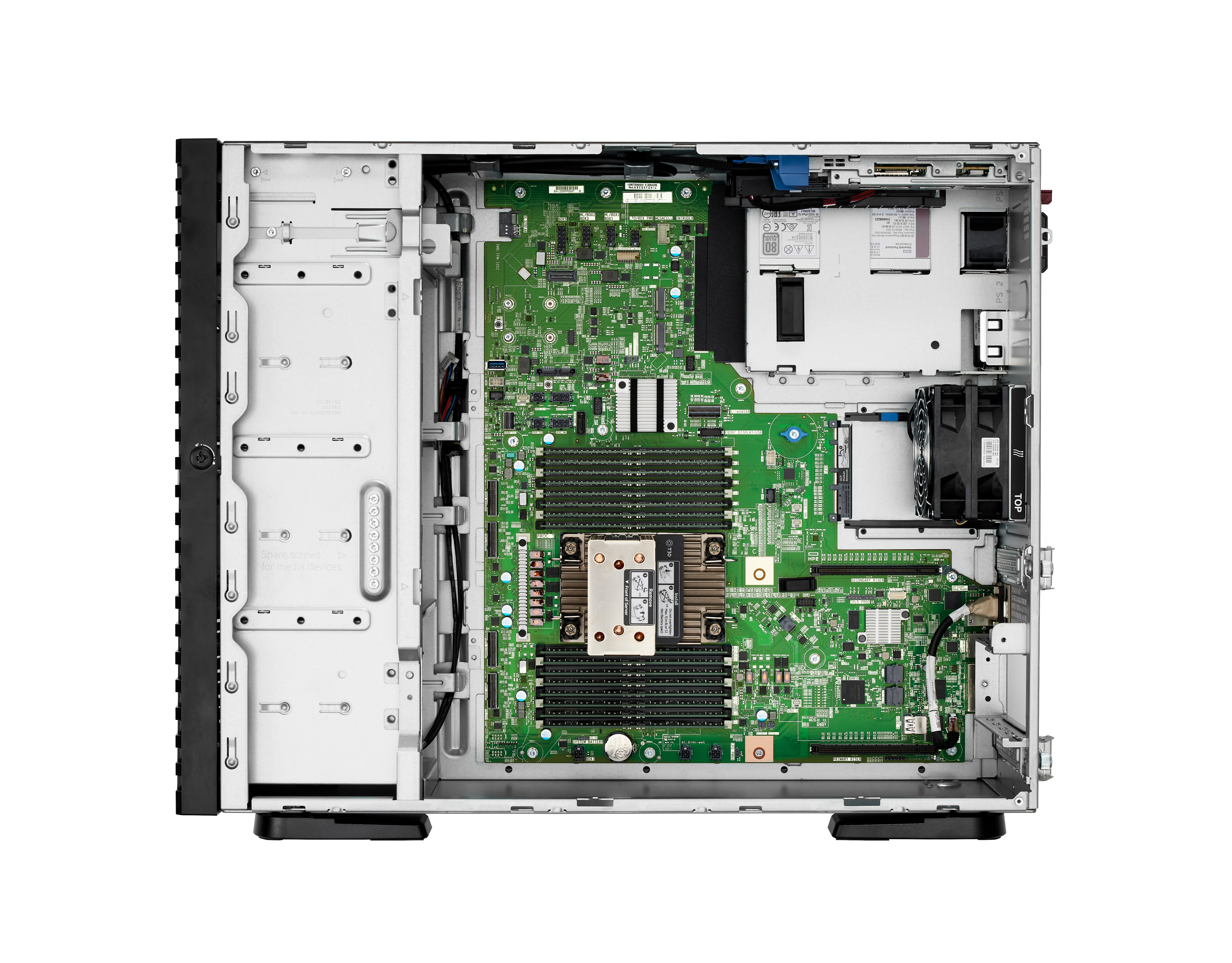 HPE ProLiant ML110 Gen11 3508U 2.1GHz 8-core 1P 32GB-R VROC 4LFF 2x2TB HDD 2x1000W RPS EU Server