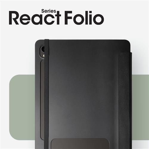 OB REACT FOLIO GALAXY TAB S9+ SAMSUNG BLACK PROPACK