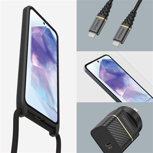 OB REACT NECKLACE GALAXY A55 5G SAMSUNG BLACK