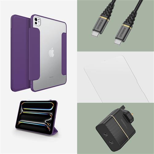 OB SYM FOLIO APPLE IPAD PRO11IN M4 FIGMENT PURPLE PROPACK