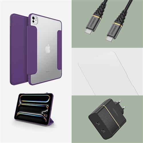 OB SYM FOLIO APPLE IPAD PRO11IN M4 FIGMENT PURPLE PROPACK