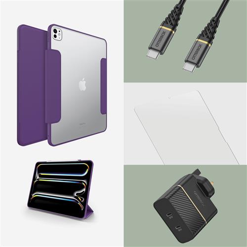 OB SYM FOLIO APPLE IPAD PRO13IN M4 FIGMENT PURPLE PROPACK