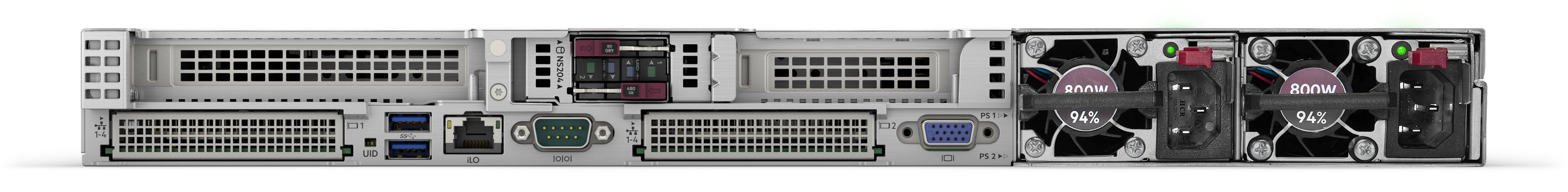 HPE ProLiant DL360 Gen11 4510 2.4GHz 12c 1P 2x32GB-R 8SFF MR408i-o 2x2.4TB HDD 2x1000W PS EU Server