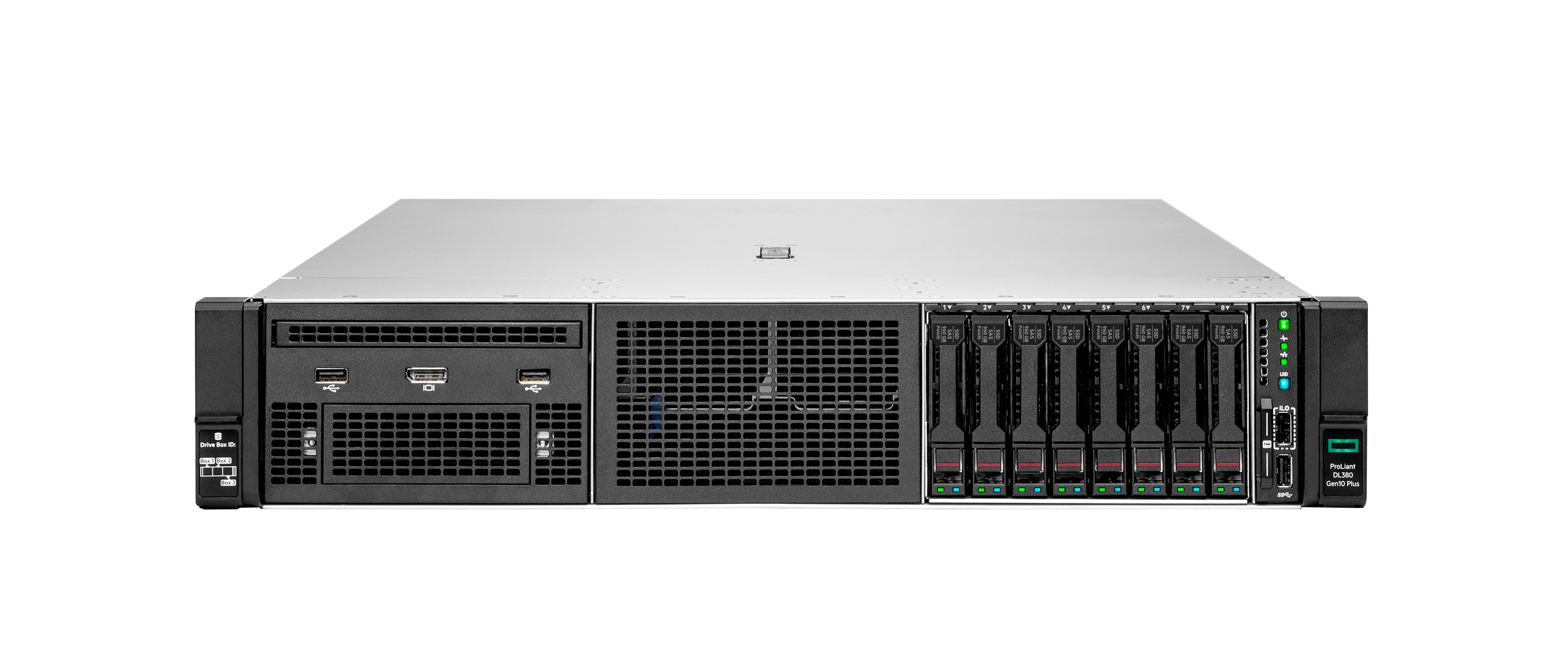 HPE ProLiant DL380 Gen10 Plus 4309Y 8c 64GB-R 8SFF SR416i-a 2x480GB SATA SSD 2x800W PS EU Server