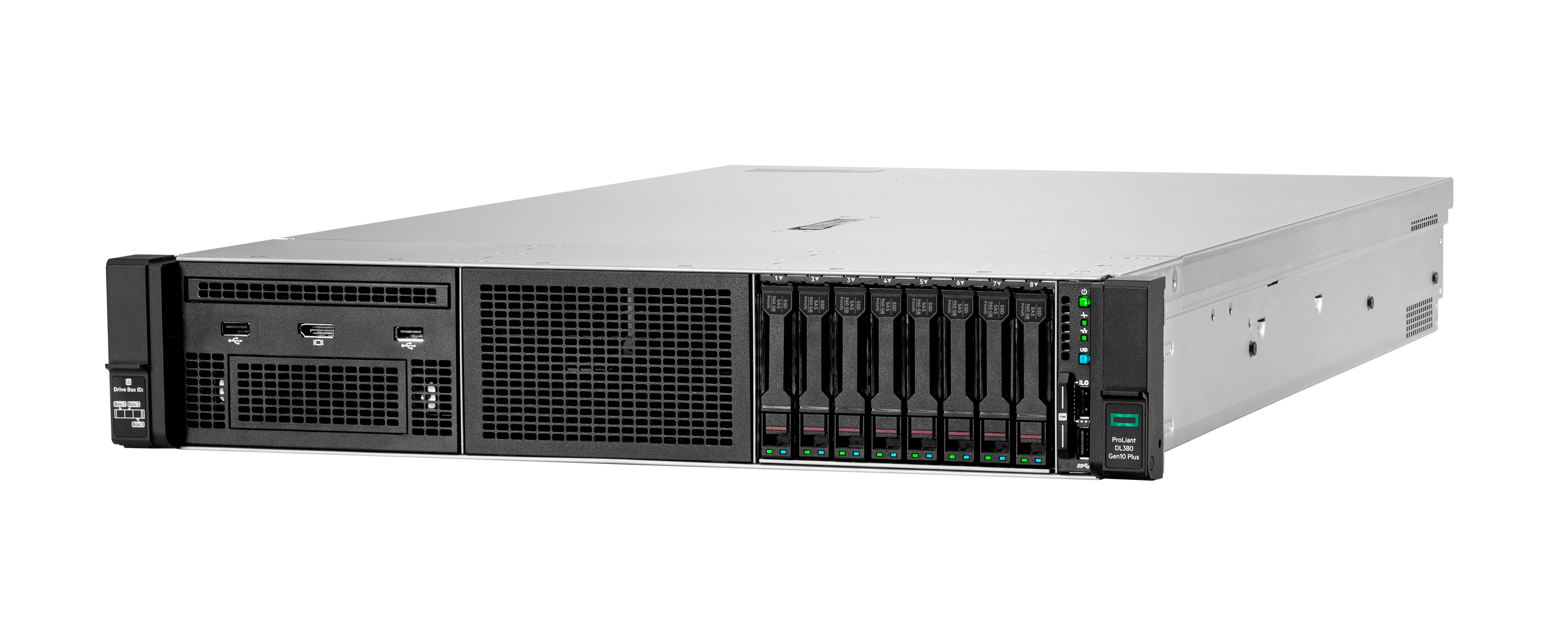 HPE ProLiant DL380 Gen10 Plus 4309Y 8c 64GB-R 8SFF SR416i-a 2x480GB SATA SSD 2x800W PS EU Server
